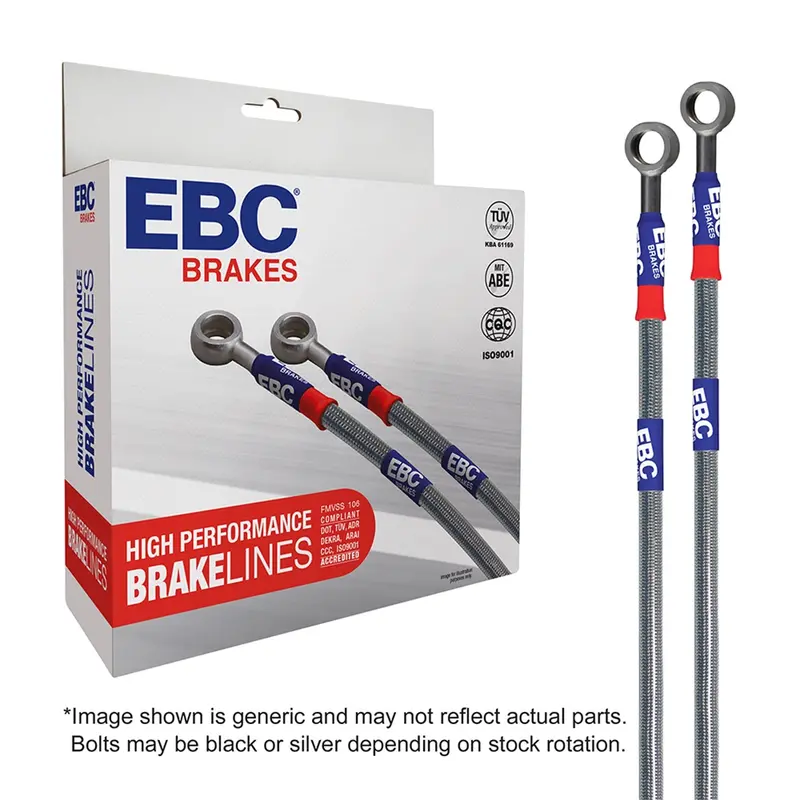 Ebc Brakes Bla7705-6L Ebc Stainless Braided Brake Lines 1