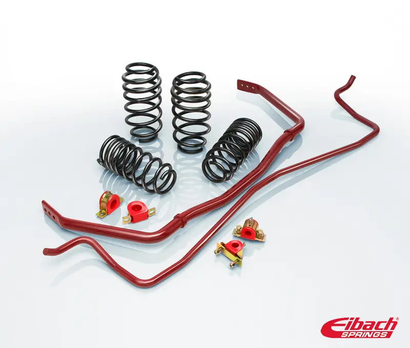 Eibach Pro-Kit Lowering Springs With Stabilizer Bar Kit – Balanced Handling And Aggressive Stance 1