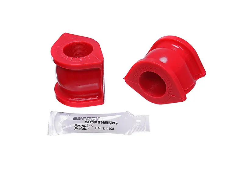 Energy Suspension 16.5148R Sway Bar Bushing Set; Red; Front; 27Mm; 1