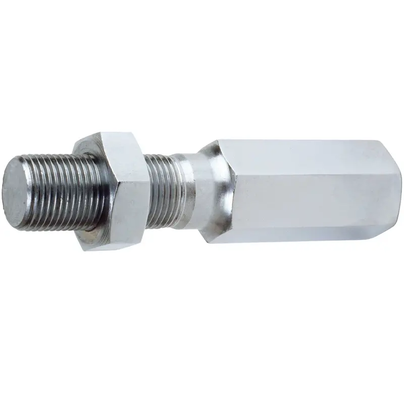 Qa1 Adjustable Linkage Rod End – Steel Construction With Yellow Zinc Plating, Dual-Threaded Design 1