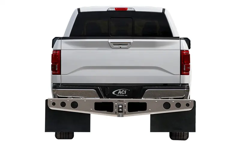 Rockstar Aluminum Hitch-Mount Mud Flaps — A1040051 With Reinforced Stabilizer Plate 1