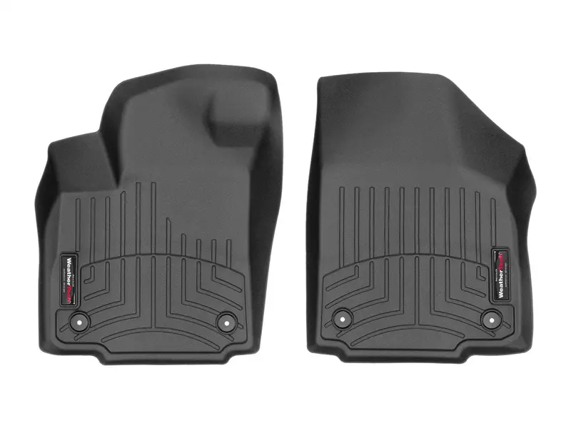 Weathertech Digitalfit Front Row Floor Liners – Precision-Molded, Black (Part #4412951) 1